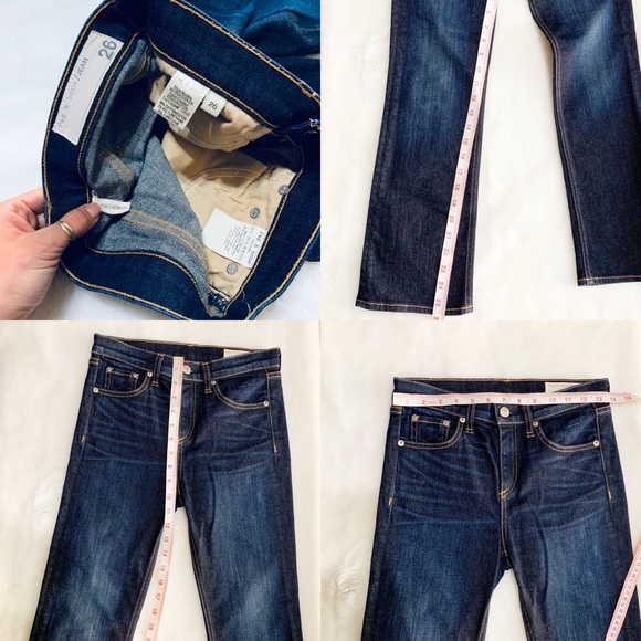 Rag & Bone High Waist 10” Inch Crop/Jean/Denim - Picture 6 of 8